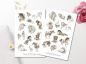 Preview: Pferde Sticker Set